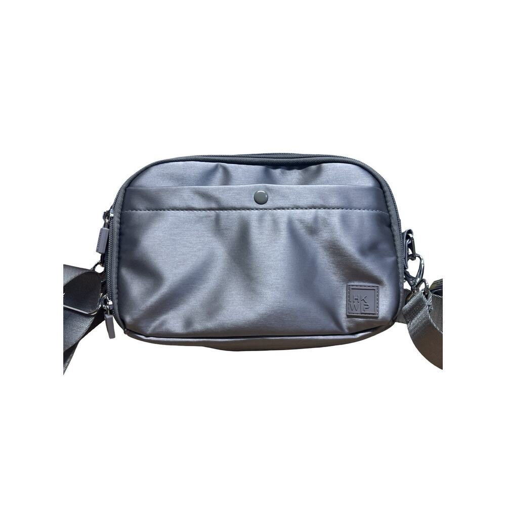 IHKWIP Day to Day Convertible Crossbody Organizer Purse Bag Stone Grey